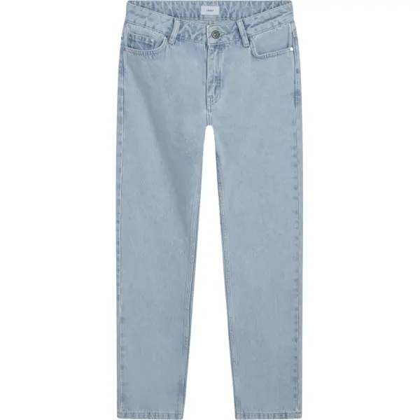 Grunt Jeans 2313-116 Nadia Midrise Straight Acid Blue - Seeds Hjoerring