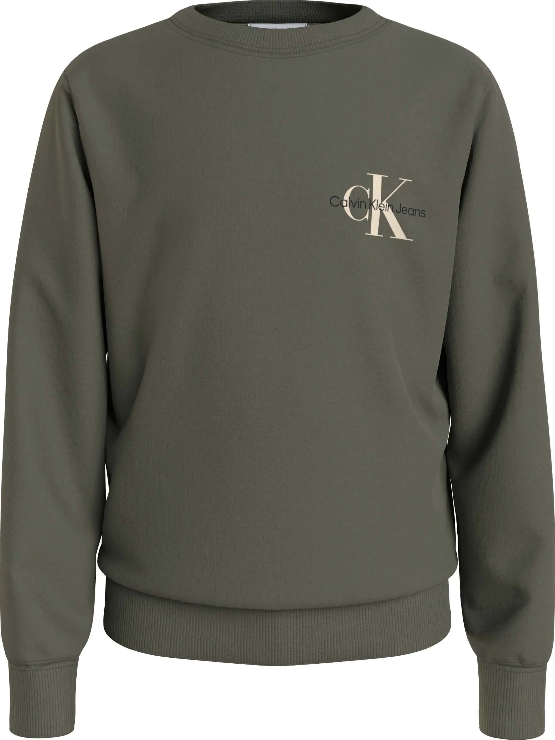 Calvin Klein Sweatshirt IU0IU00397LDY Monogram CN Sweatshirt LDY - Seeds  Hjoerring